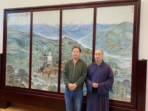 大师合影